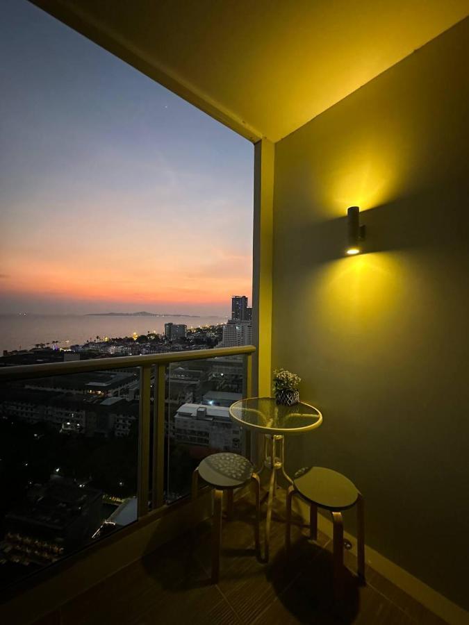 The Riviera Jomtien Studio Sea View High Floor Praia de Jomtien Exterior foto