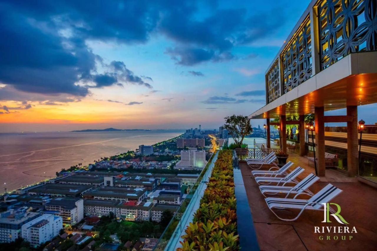 The Riviera Jomtien Studio Sea View High Floor Praia de Jomtien Exterior foto