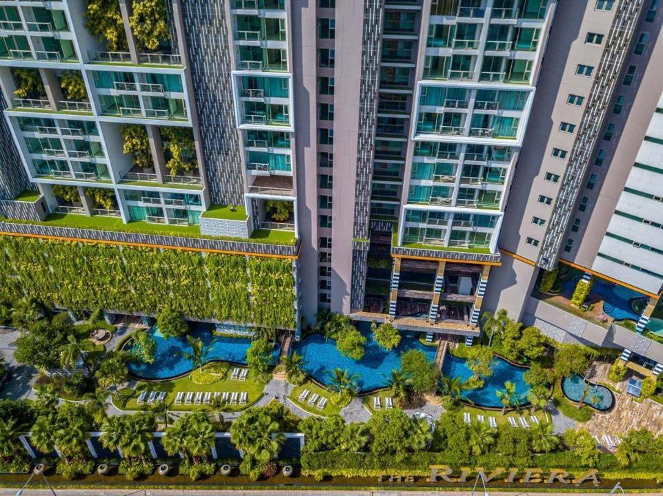 The Riviera Jomtien Studio Sea View High Floor Praia de Jomtien Exterior foto